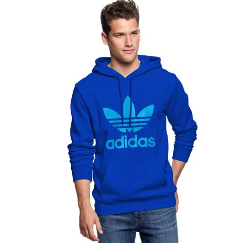 adidas hoodie mit reißverschluss herren blau otto|Blaue adidas Herren Hoodies online kaufen .